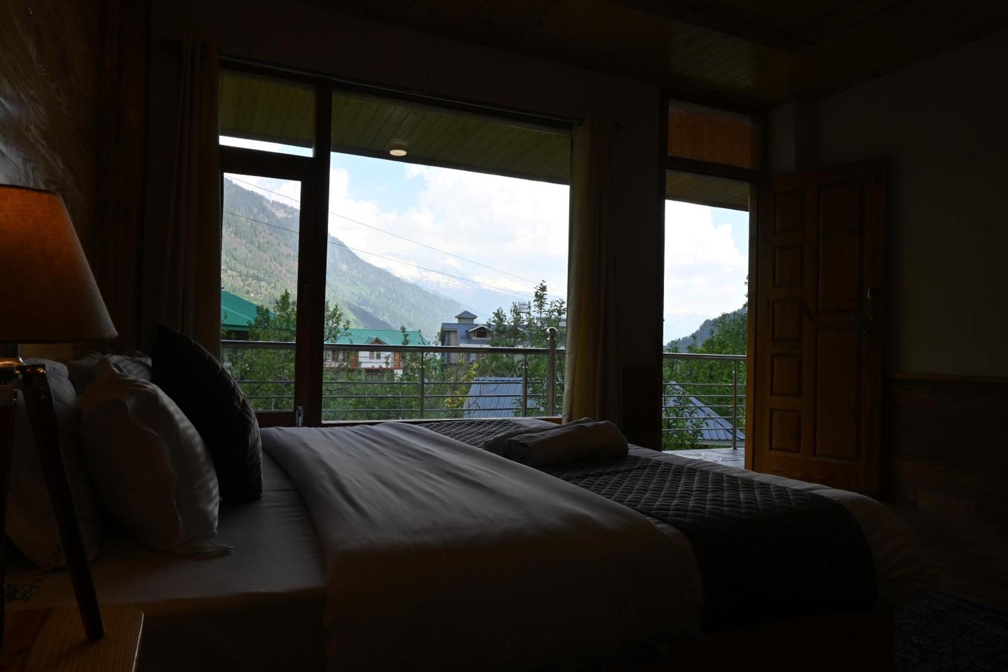 Bed and Breakfast Cascade Mountain Retreat Manali Exterior foto
