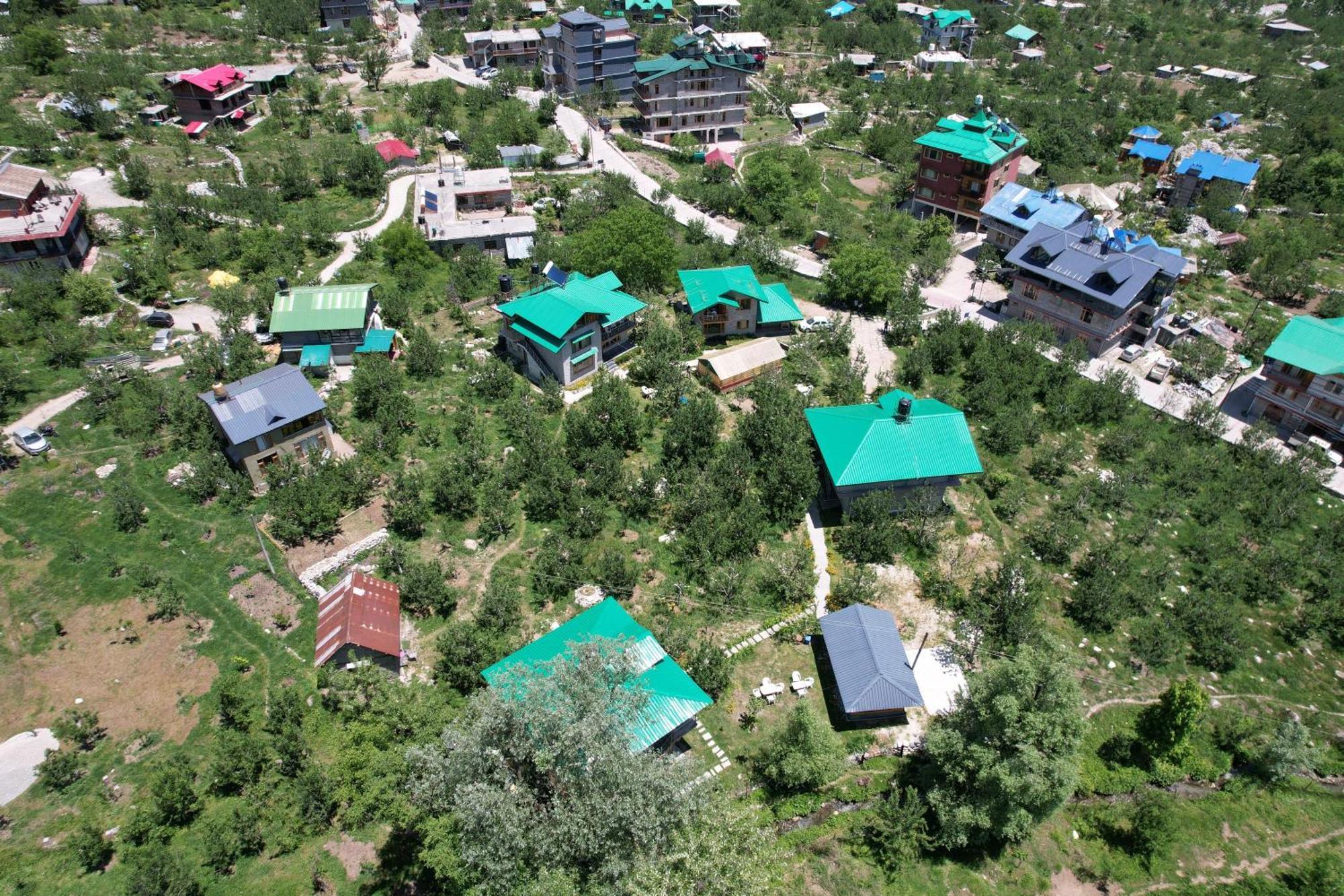 Bed and Breakfast Cascade Mountain Retreat Manali Exterior foto