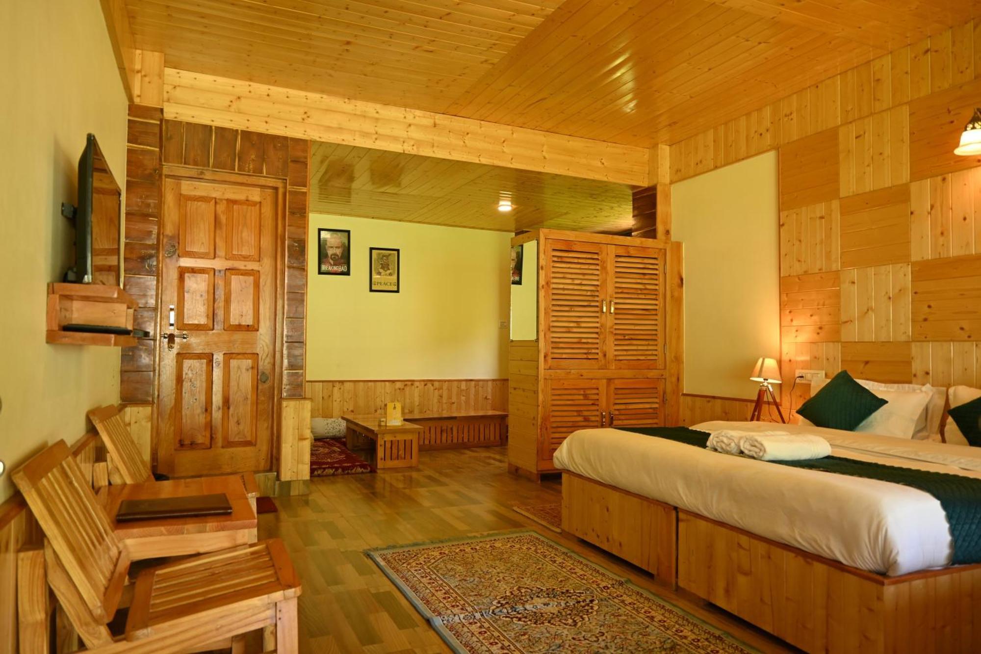 Bed and Breakfast Cascade Mountain Retreat Manali Exterior foto